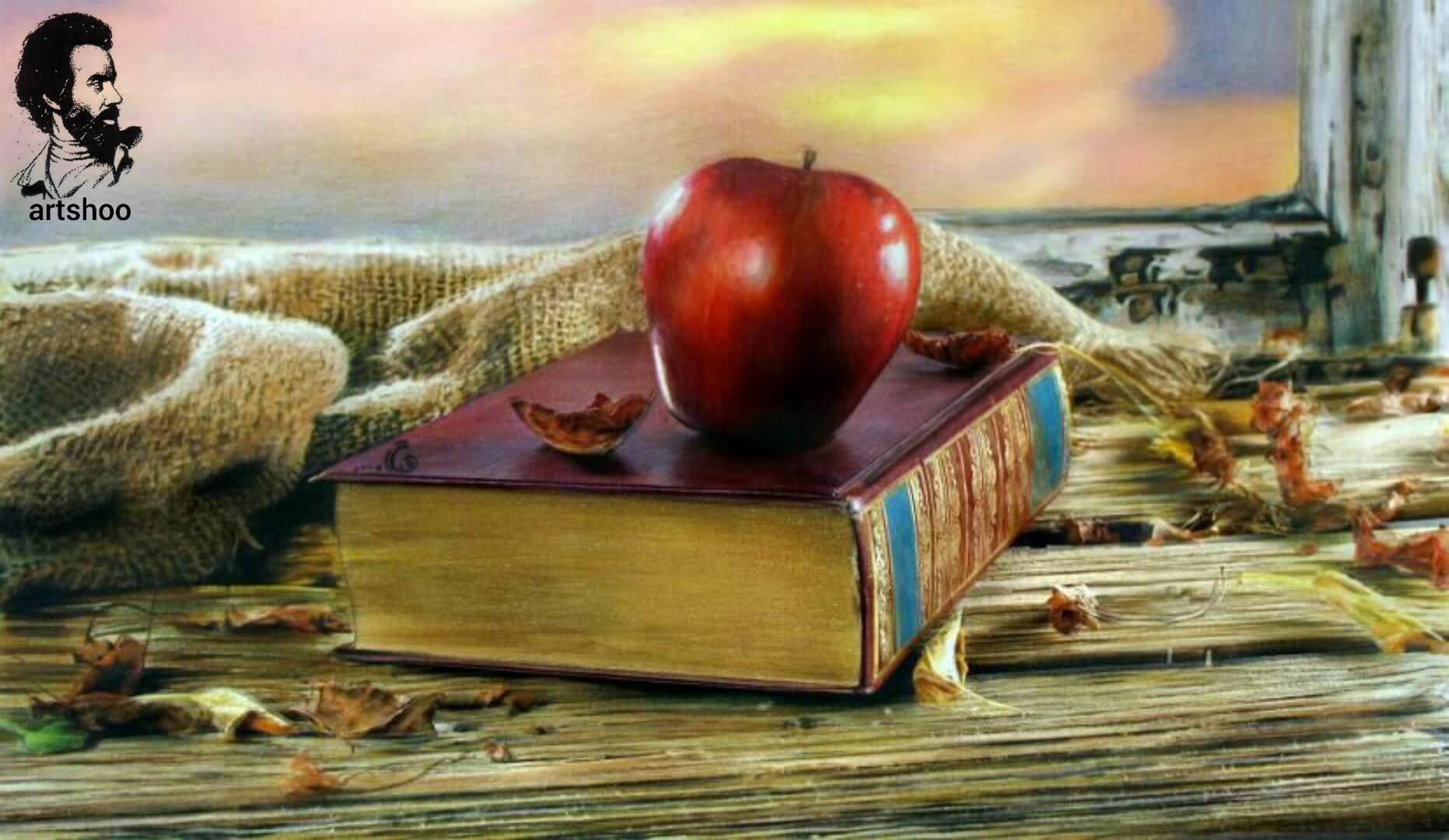 آموزش نقاشی رنگ روغن